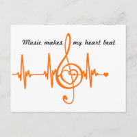 MUSICAL HEART BEAT Música batida do coração