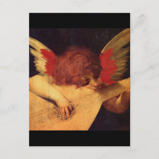 Postal Músico Ángel, Cristiano Rosso Fiorentino