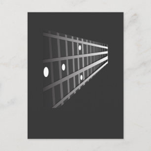 Postal Músico de música Fret de guitarra básica, música r