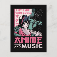 Músico de piano Otaku, Chica de música anime japon
