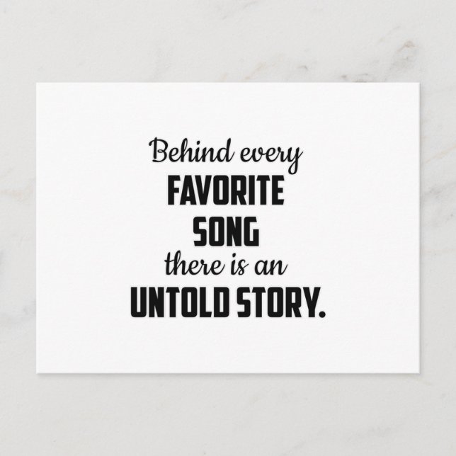 Postal Músico musical de Instrumento musical regalo de ja (Anverso)