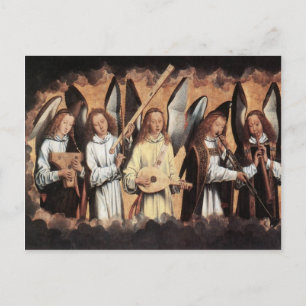 Postal Músicos de Ángel