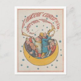 Postal Músicos de Navidad de 1866 en Crescent Moon