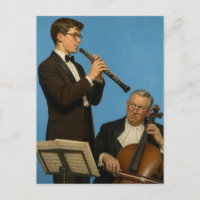 Músicos de Orquesta Vintage Divertidos