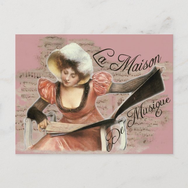 Postal Musique (Anverso)