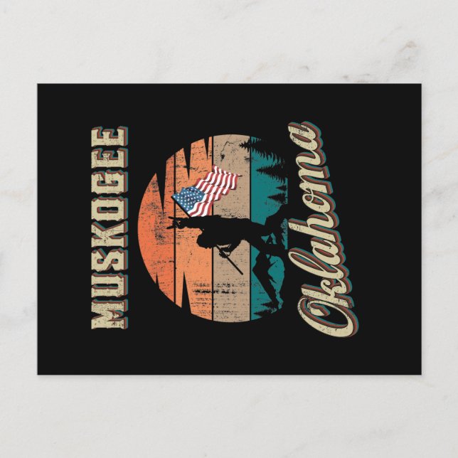 Postal Muskogee Oklahoma (Anverso)