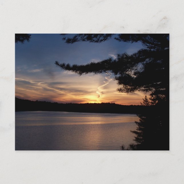 Postal Muskoka Sunset (Anverso)
