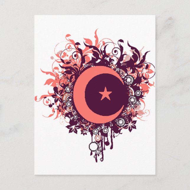 Postal Muslima (Anverso)