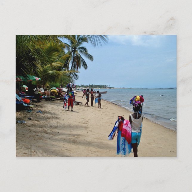 Postal Mussulo - Luanda (Anverso)