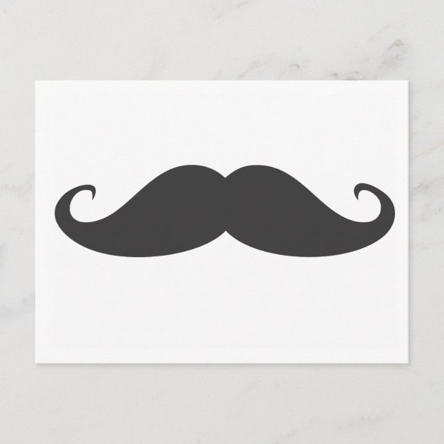 Postal Mustache (Anverso)