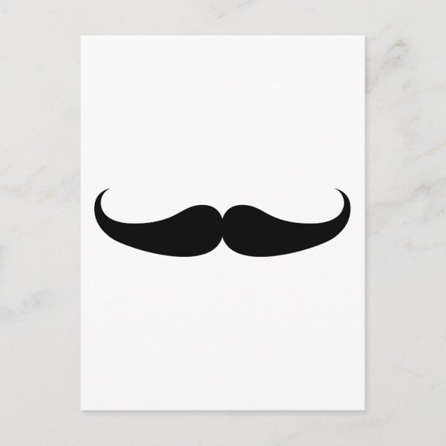 Postal Mustache (Anverso)