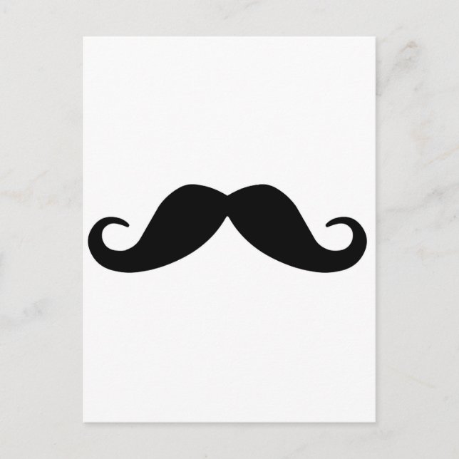 Postal Mustache (Anverso)