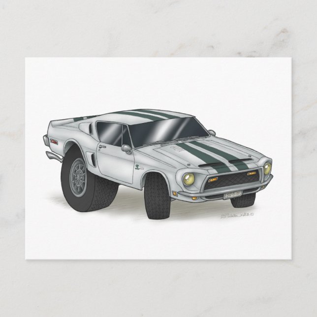 POSTAL MUSTANG COBRA (Anverso)