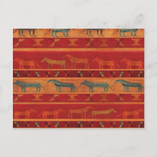 Postal Mustangs Gitanos Salvajes