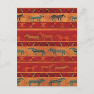 Postal Mustangs Gitanos Salvajes