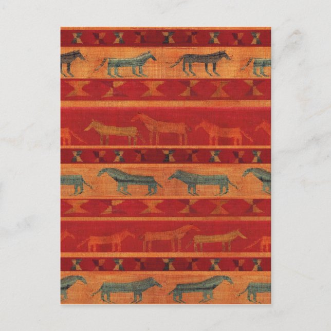 Postal Mustangs Gitanos Salvajes (Anverso)