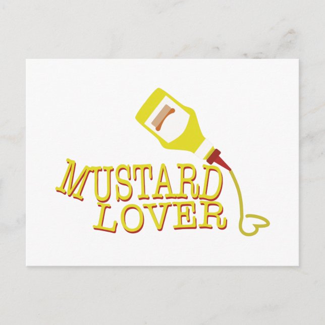 Postal Mustard Lover (Anverso)