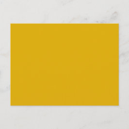 Postal Mustard Yellow Solid Color