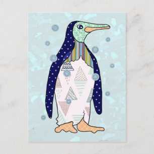 Postal Musterpinguin