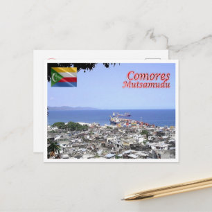 Postal Mutsamudu - Comoros - Panorama -
