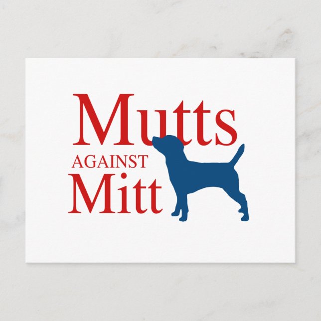 Postal Mutts contra Mitt (Anverso)
