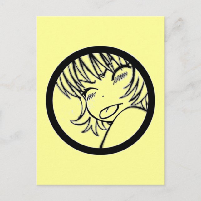 Postal muuhh - anime lindo - kawaii >_< (Anverso)