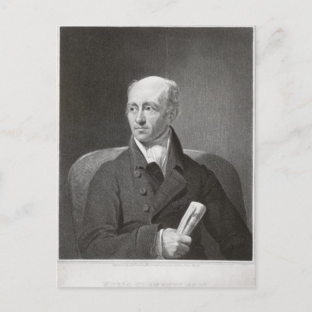 Postal Muzio Clementi (Anverso)