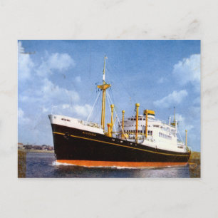 Postal MV Westerdam Holland America Line
