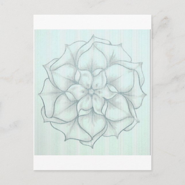 Postal My Gardenia (Anverso)