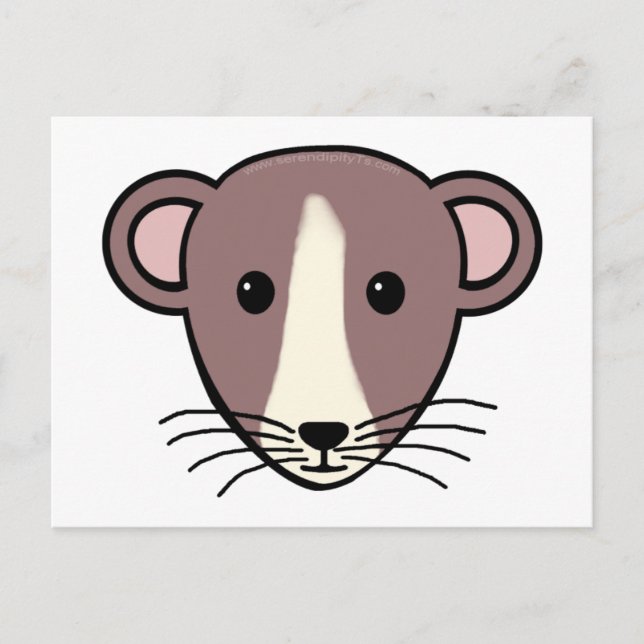 Postal My Lil Rattie (Anverso)