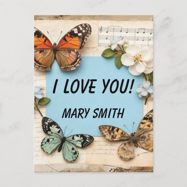 Postal My Scrapbook  (Anverso)