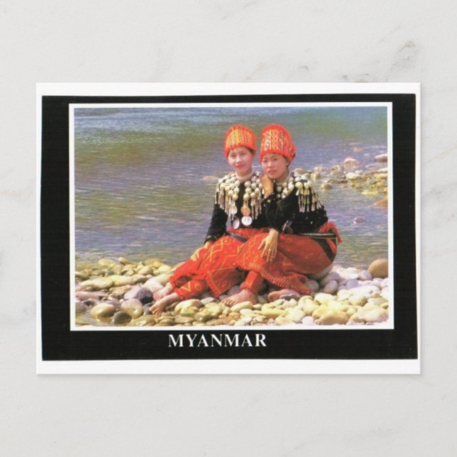 Postal Myanmar (Anverso)