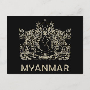 Postal Myanmar vintage
