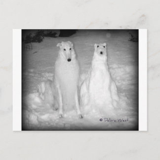 Postal ¡Mychtar y su Snowdog! :)