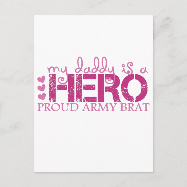 Postal mydaddyisaherproudarmybrat (Anverso)