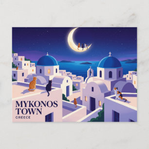 Postal Mykonos Town Grecia