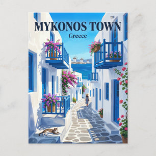Postal Mykonos Town, Mykonos, Grecia Grecia
