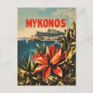 Postal Mykonos vintage