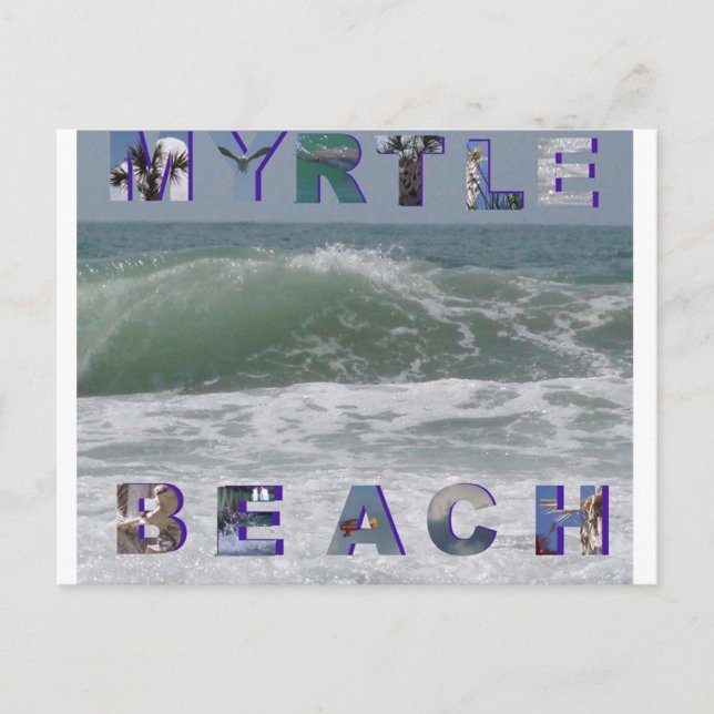 Postal Myrtle Beach (Anverso)