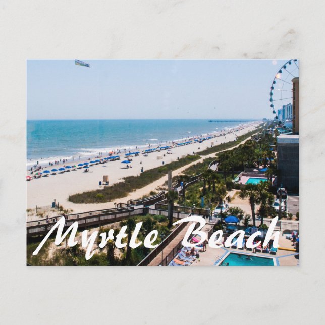 Postal Myrtle Beach (Anverso)