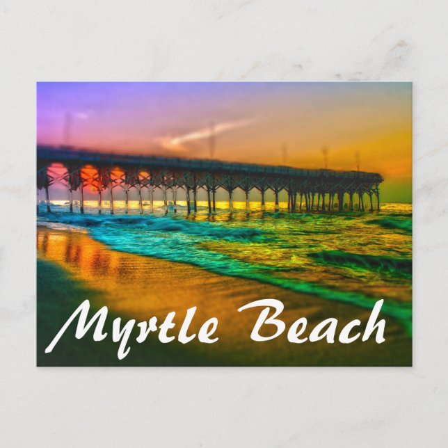 Postal Myrtle Beach (Anverso)