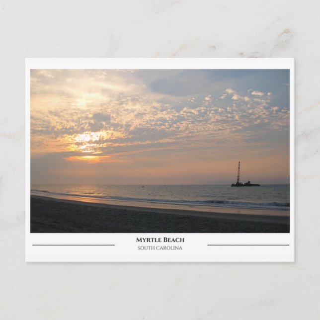 Postal Myrtle Beach - Carolina del Sur (Anverso)