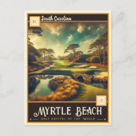 Postal Myrtle Beach, Carolina del Sur | Vintage