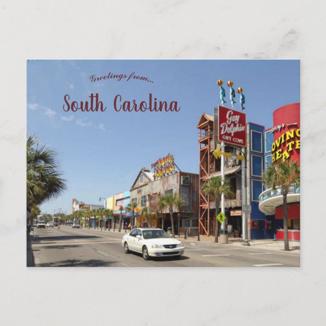 Postal Myrtle Beach South Carolina (Anverso)