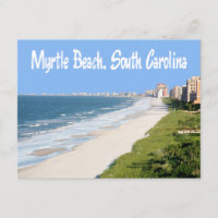 Myrtle Beach, South Carolina Postcard, Estados Uni