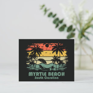 Postal Myrtle Beach Vintage Carolina del Sur