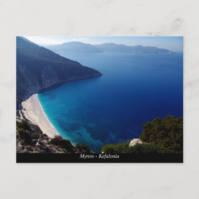 Postal Myrtos - Kefalonia (Anverso)