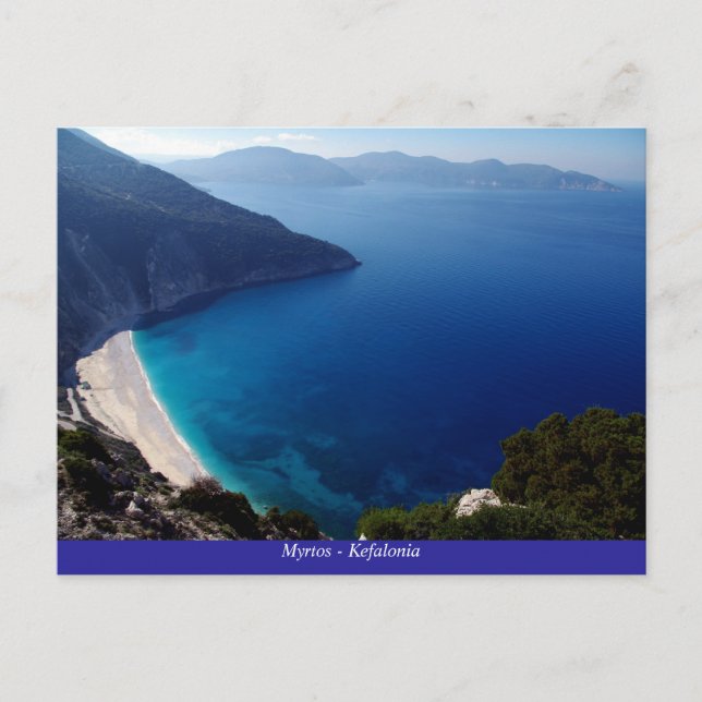 Postal Myrtos - Kefalonia (Anverso)