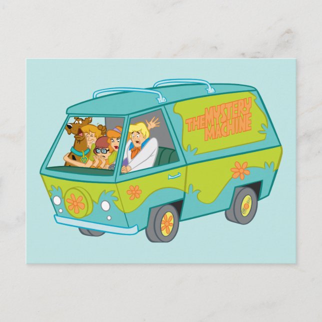 Postal Mystery Machine Fright (Anverso)