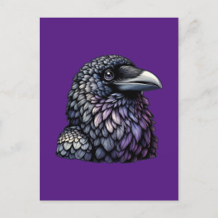 Postal Mystic Raven Art